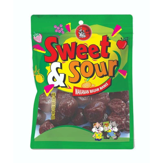 SWEET AND SOUR DRIED FRUIT HONEY PLUM 70GM