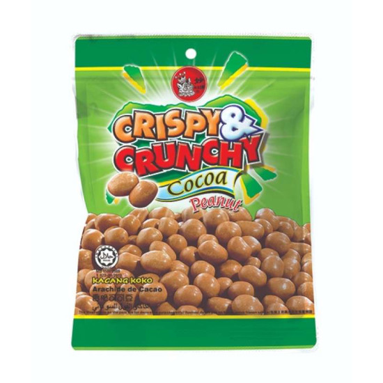 CRISPY & CRUNCHY COCOA PEANUTS 70GM