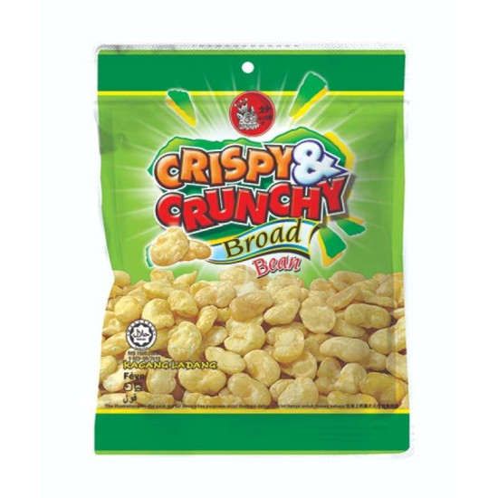 CRISPY & CRUNCHY BROAD BEAN 70GM