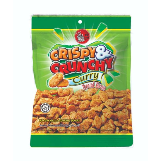 CRISPY & CRUNCHY CURRY BROAD BEAN 70GM