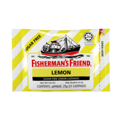 FISHERMAN'S FRIEND SUGARFREE LEMON 25GM FISHERMAN'S FRIEND SUGARFREE LEMON 25GM