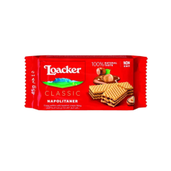 LOACKER NAPOLITANER 45GM LOACKER NAPOLITANER 45GM