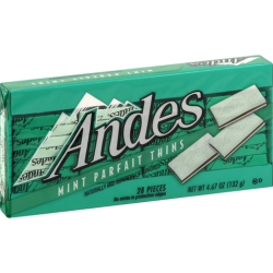 ANDES MINT PARFAIT THINS 132GM ANDES MINT PARFAIT THINS 132GM