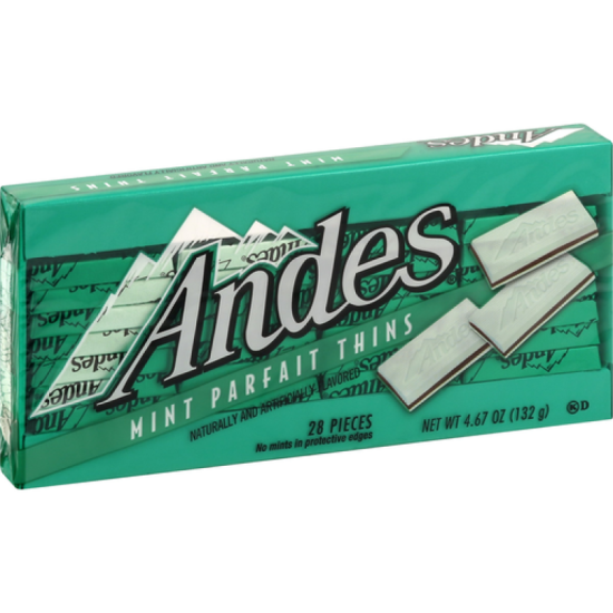 ANDES MINT PARFAIT THINS 132GM