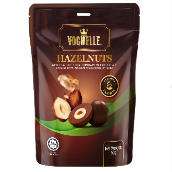 VOCHELLE DOYPACK HAZELNUT 50GM