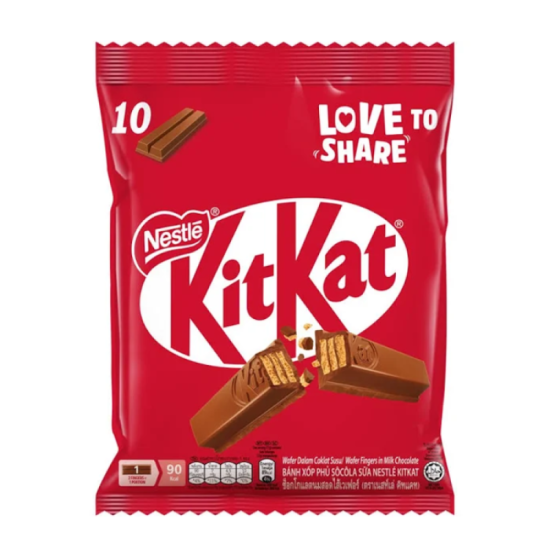 NESTLE KIT KAT 2 FINGERS SHAREBAG 17G*10