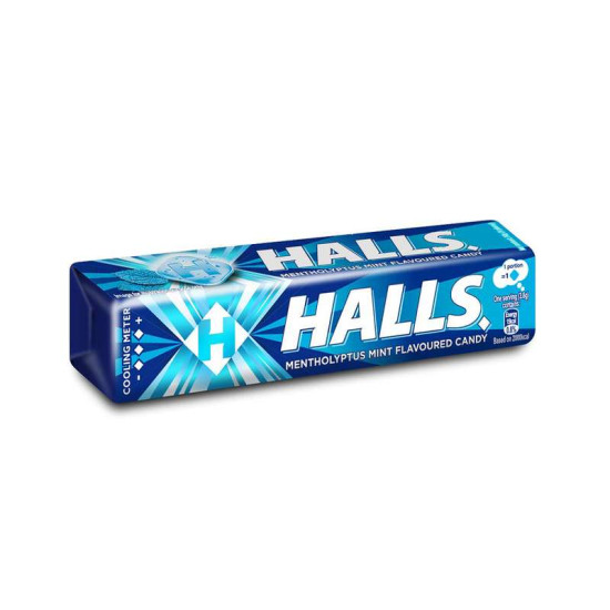 HALLS STICK MENTHOLYPTUS 34GM