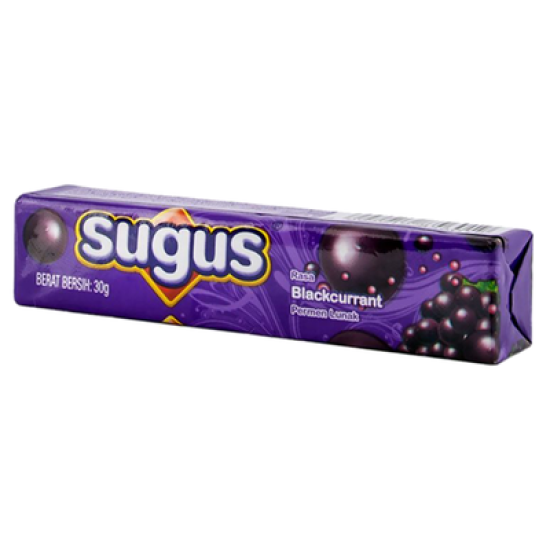 SUGUS BLACKCURRANT STICK 30GM