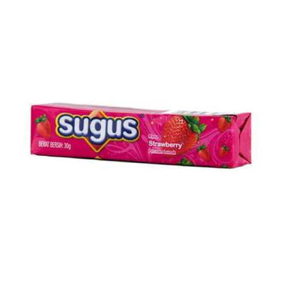 SUGUS STRAWBERRY STICK 30GM