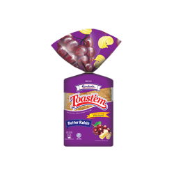 GARDENIA TOASTEM RAISIN OATMEAL 360GM GARDENIA TOASTEM RAISIN OATMEAL 360GM