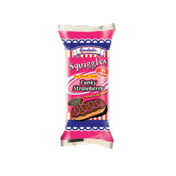 GARDENIA SQUIGGLES FUNKY STRAWBERRY 50GM GARDENIA SQUIGGLES FUNKY STRAWBERRY 50GM