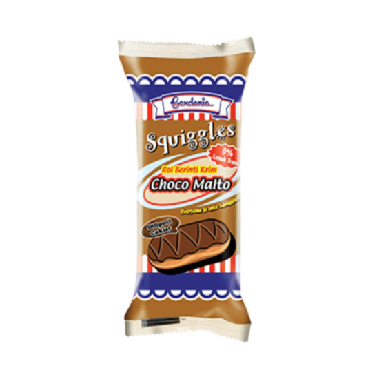 GARDENIA SQUIGGLES CHOCO MALTO 50GM