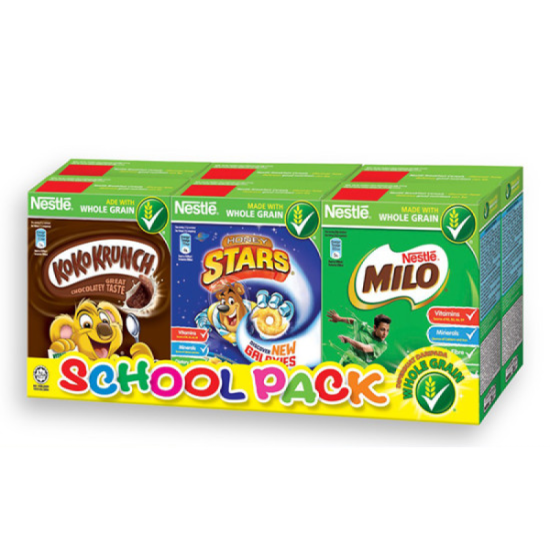 NESTLE SCHOOL PACK CEREAL 25G*6