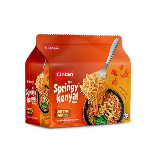 CINTAN MEE GORENG PEDAS 75GM*5