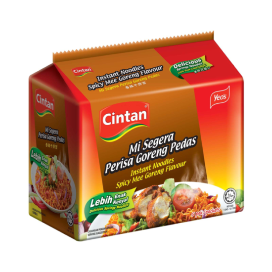 CINTAN MEE GORENG PEDAS 75GM*5