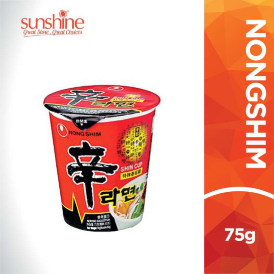 NONGSHIM SHIN RAMYUN CUP 75GM