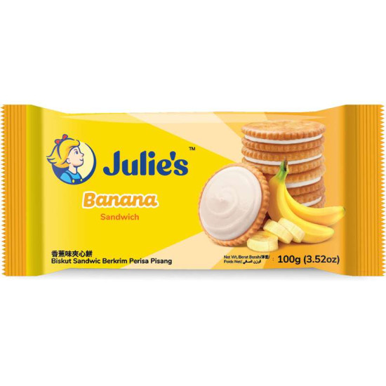 JULIE'S BANANA CREAM 126GM