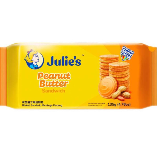 JULIE'S PEANUT BUTTER SANDWICH 120GM