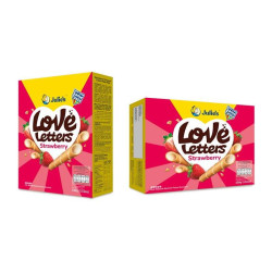 JULIE'S LOVE LETTER STRAWBERRY 100GM JULIE'S LOVE LETTER STRAWBERRY 100GM