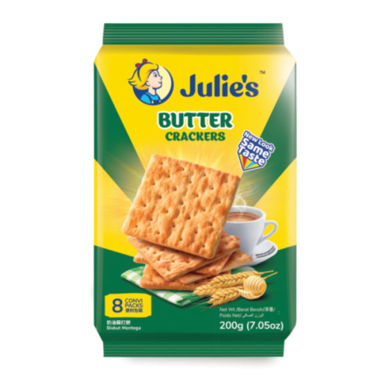 JULIE'S BUTTER CRACKER 200GM