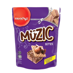 MUNCHY'S MUZIC HAZELNUT 180GM MUNCHY'S MUZIC HAZELNUT 180GM