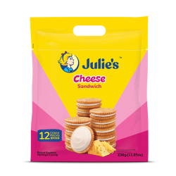 JULIE'S CHEESE SANDWICH 336GM JULIE'S CHEESE SANDWICH 336GM