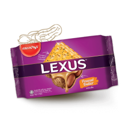 MUNCHY'S LEXUS PEANUT SANDWICH 190GM MUNCHY'S LEXUS PEANUT SANDWICH 190GM