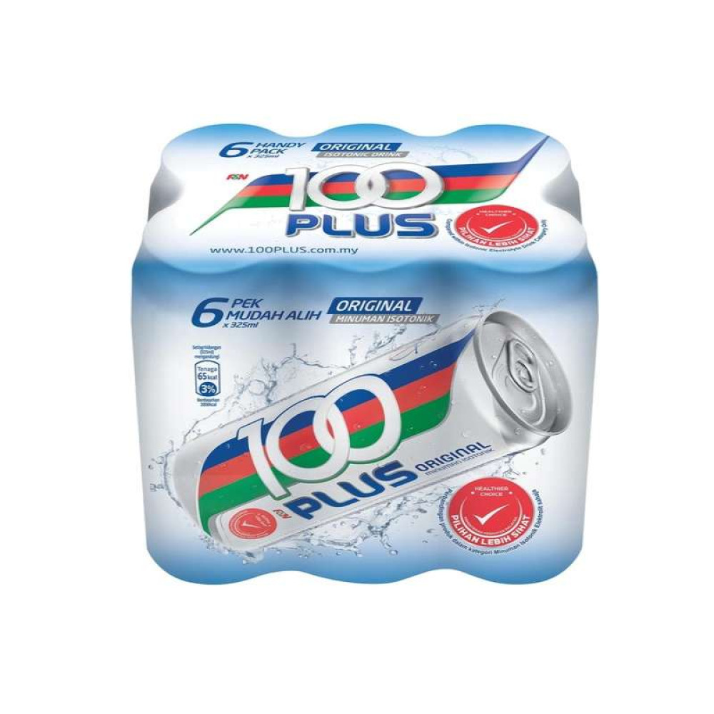 100 PLUS ISOTONIC DRINK 325ML*6