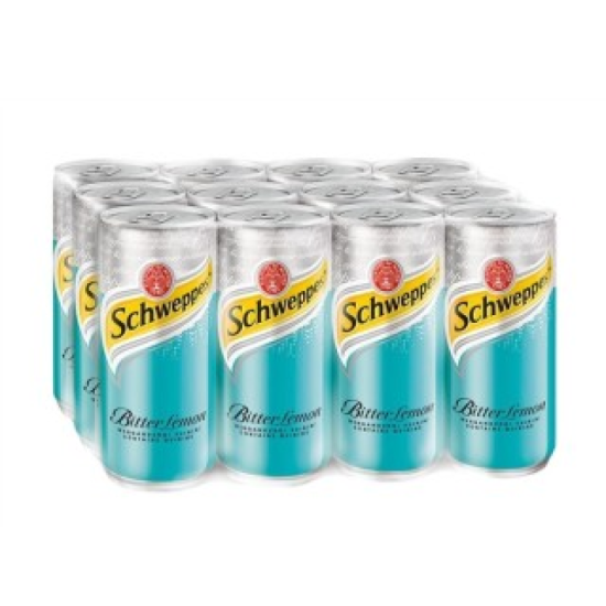 SCHWEPPES BITTER LEMON 330ML*12