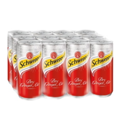 SCHWEPPES GINGER ALE 320ML*12 SCHWEPPES GINGER ALE 320ML*12