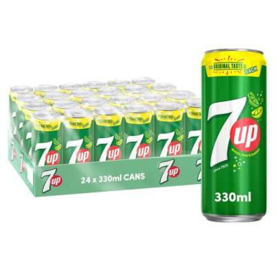 7 UP 330ML*24