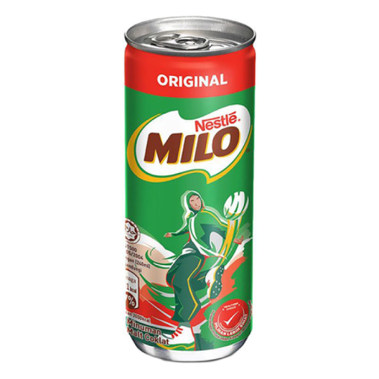 NESTLE MILO CANNED DRINKS 240ML NESTLE MILO CANNED DRINKS 240ML