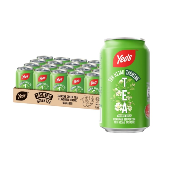YEO'S JASMINE GREEN TEA 300ML*24