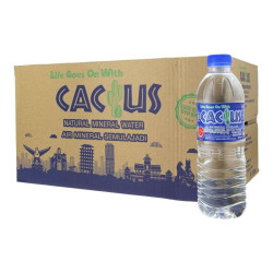 CACTUS MINERAL WATER 500ML*24 CACTUS MINERAL WATER 500ML*24