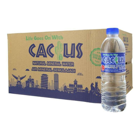 CACTUS MINERAL WATER 500ML*24