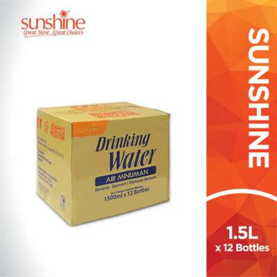 SUNSHINE DRINKING WATER 1.5L*12