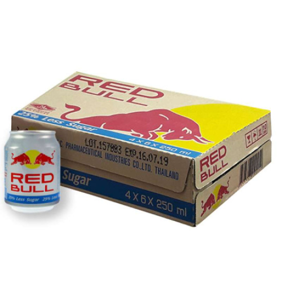 RED BULL LESS SUGAR 250ML*24