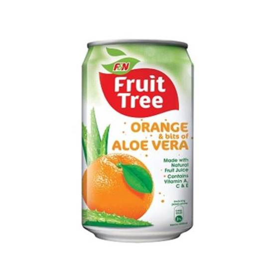 FRUIT TREE ORANGE ALOE JUICE DRINK 300ML