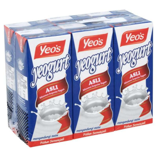 YEO'S ADULT YOGURT - ORIGINAL 250ML