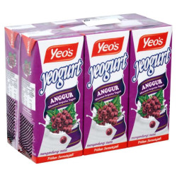 YEO'S ADULT YOGURT - GRAPE 250ML*6 YEO'S ADULT YOGURT - GRAPE 250ML*6