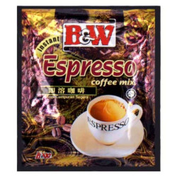 B&W ESPRESSO COFFEE MIX 20GM*20S B&W ESPRESSO COFFEE MIX 20GM*20S