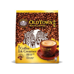 OLD TOWN 2IN1 WHITE COFFEE & CREAMER 25GM*15S OLD TOWN 2IN1 WHITE COFFEE & CREAMER 25GM*15S