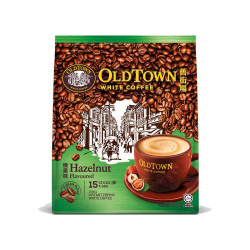 OLD TOWN HAZELNUT WHITE COFFEE 35GM*15 OLD TOWN HAZELNUT WHITE COFFEE 35GM*15
