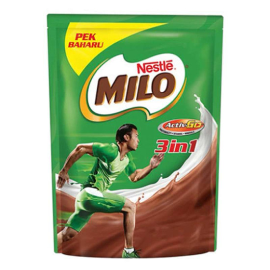 MILO MIXES 3 IN 1 ORIGINAL 33G*8