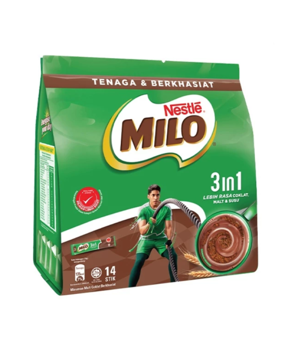 MILO MIXES 3 IN 1 33G*14