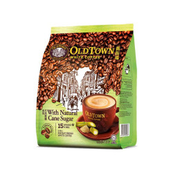 OLD TOWN CANE SUGAR WHITE COFFEE 36GM*15 OLD TOWN CANE SUGAR WHITE COFFEE 36GM*15