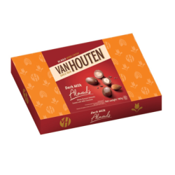 VAN HOUTEN DARK MILK ALMOND DRAGEES 150GM VAN HOUTEN DARK MILK ALMOND DRAGEES 150GM