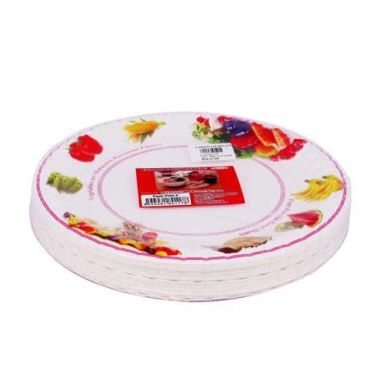 PAPER PLATE 8'' (1*50PCS)