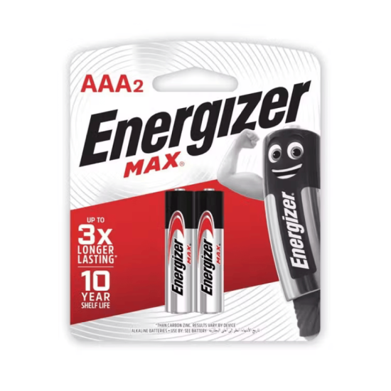 ENERGIZER MAX AAA 2 PC E92BP2M