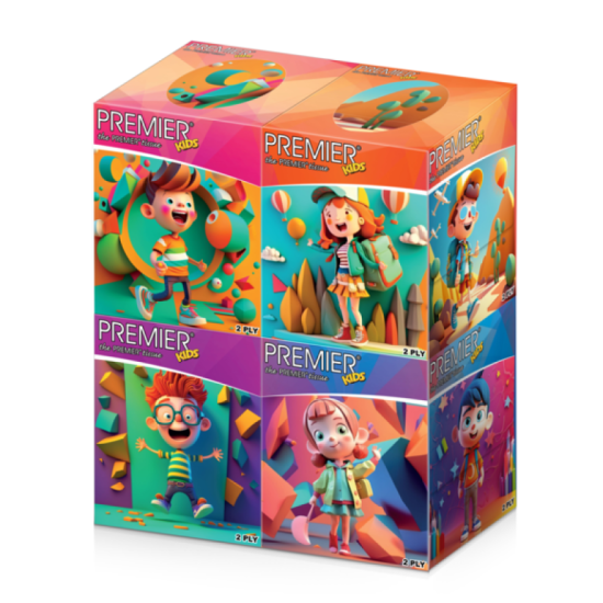 PREMIER KIDS CUBE BOX 70S*4